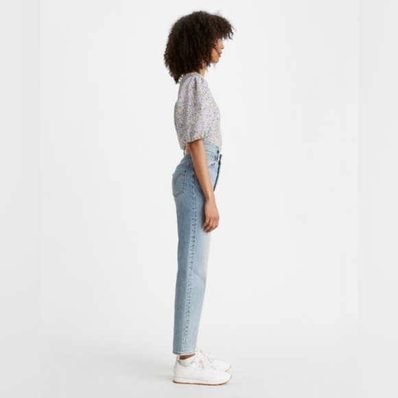 LEVI'S Ribcage Straight Ankle Jeans - Picture 2 of 8